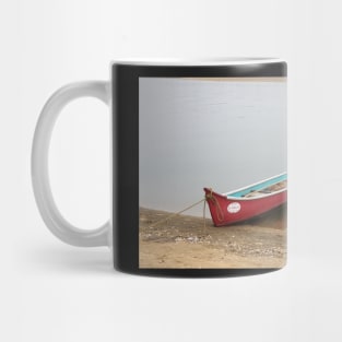 Fishing boat in backwaters India Mug